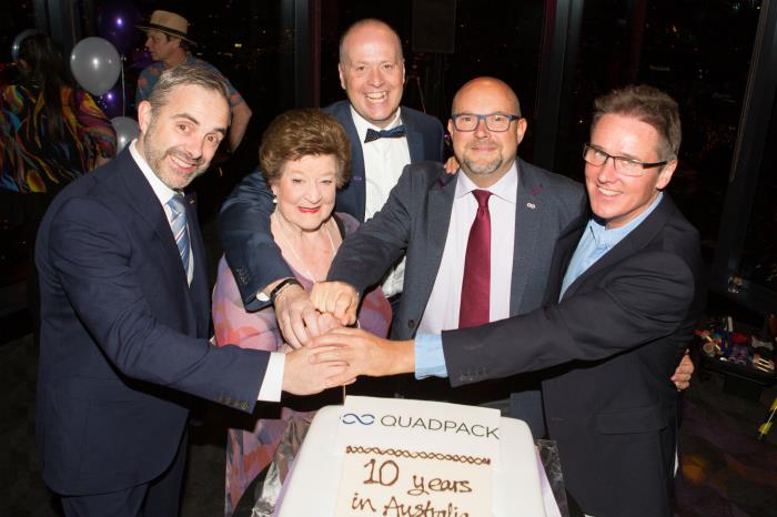 Quadpack Australia celebrates 10th anniversary